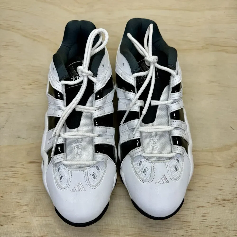 NEW adidas Crazy 8 Low White Black Retro Mens IG2032 sz 12 Basketball Shoes